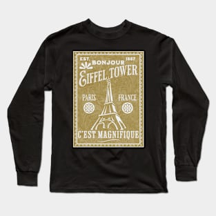 paris france eiffel tower Long Sleeve T-Shirt